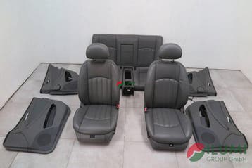 Complete stoelen leer grijs Mercedes CLS W219, Verzenden, Gebruikt, Mercedes-Benz