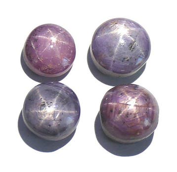 Lot - ster-saffier van natuurlijke oorsprong Cabochon- 7.54
