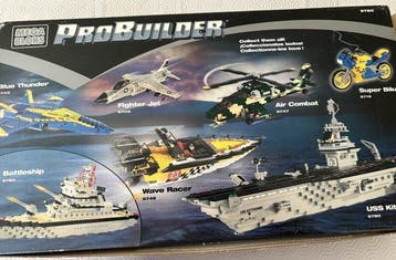 MegaBloks - Jeu de construction ProBuilder BattleShip