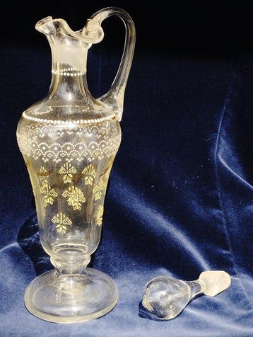 Carafe - Verre - Probablement Baccarat, Antiquités & Art, Antiquités | Verre & Cristal