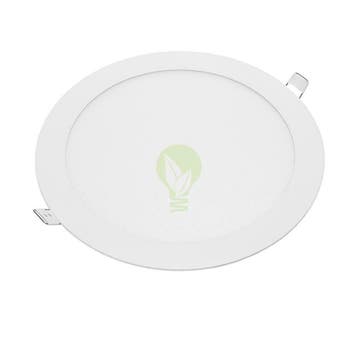 LED inbouw downlight rond 18W Ø225mm Warm wit Netstroom, Verzenden, Nieuw, Overige materialen