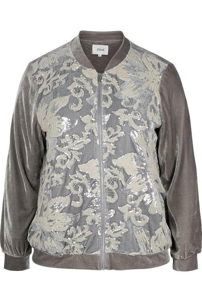 Jasje Zizzi fluweel geborduurd maat m, Kleding | Dames, Jasjes, Kostuums en Pakken, Verzenden