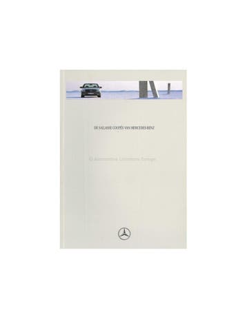 1994 MERCEDES BENZ S KLASSE COUPE BROCHURE NEDERLANDS, Nieuw