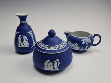 Wedgwood - Service à thé (3) - Faïence - Jasperware