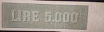 Italië. - 5.000 Lire 22/11/1949 Titolo Provvisorio -