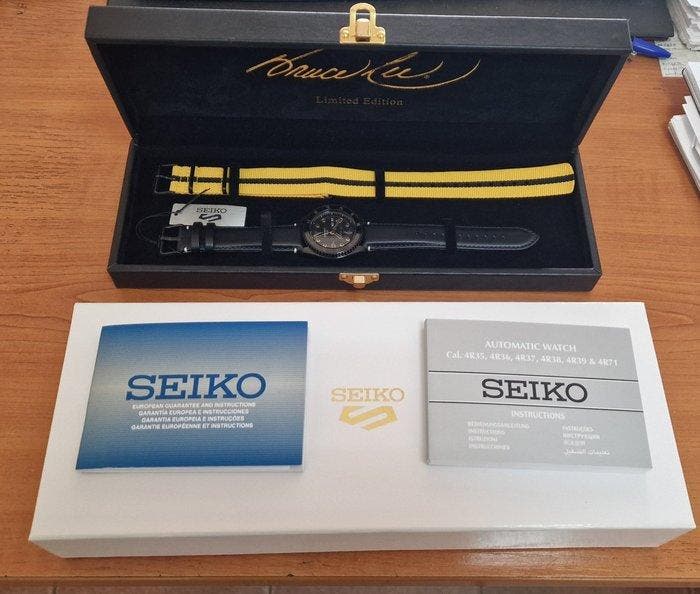 Seiko - Bruce Lee Limited Edition - Zonder minimumprijs -, Handtassen en Accessoires, Horloges | Antiek