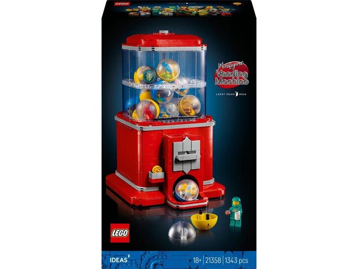 LEGO® Ideas Minifigurenautomaat - Minifigure Vending Machine, Enfants & Bébés, Jouets | Blocs de construction, Envoi