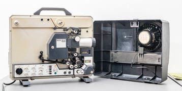Bolex 421 - Professionele 16mm geluidsfilmprojector –