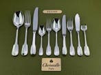 Christofle - Tafelservies voor 12 (127) - Cluny - Verzilverd, Antiek en Kunst