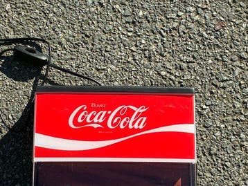 Buvez Coca-Cola - Publi - Lichtbord - Plastic