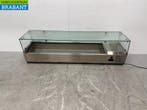 RVS Opzetvitrine Opzet koelvitrine saladière 7 x 1/3 GN 160, Zakelijke goederen, Ophalen of Verzenden, Nieuw in verpakking
