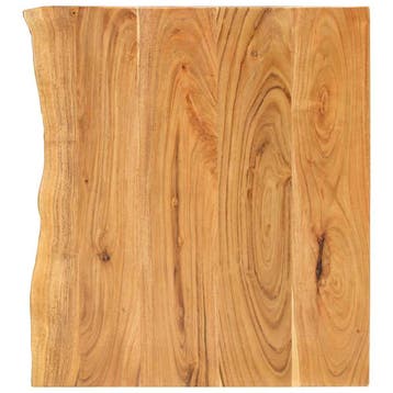 vidaXL Wastafelblad 58x52x3,8 cm massief acaciahout, Doe-het-zelf en Bouw, Verzenden, Nieuw