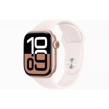 Apple Watch Series 10 46mm Roségoud Roségoud met GARANTIE., Bijoux, Sacs & Beauté, Ophalen of Verzenden