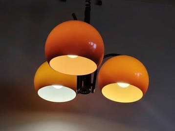 Space Age 3-Light Adjustable Pendant Lamp - Plafondlamp (3)