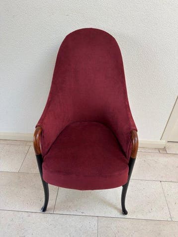 Giorgetti - Eetkamerstoel (6) - Progetti - Hout, Leder