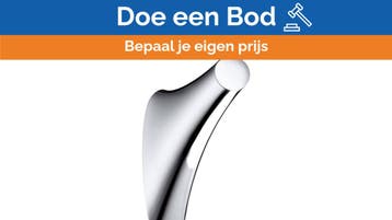 Bieden: Hansgrohe Axor Massaud wall mount hook, Ophalen of Verzenden