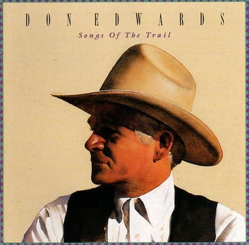 Don Edwards - Songs of the Trail, Verzenden, Gebruikt
