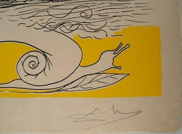 Salvador Dali (1904-1989) - Pantagruel : Plaisir érotique