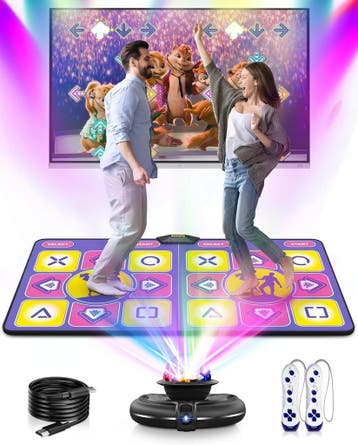 Dansmat dubbel flanel | Retour deal -41% | Pak je kans, Games en Spelcomputers, Spelcomputers | Overige, Verzenden, Zo goed als nieuw