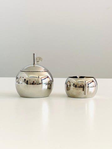 Alessi - A. Mendini - Suiker en roomstel (2) - Anna Set -
