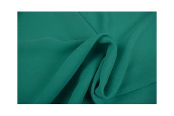 15 meter chiffon stof - torquoise, Overige kleuren, Verzenden, 120 cm of meer, Polyester