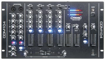 Citronic CDM10:4 MK5 4 Kanaals USB Mixer, Muziek en Instrumenten, Nieuw