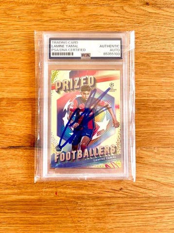 2023/24 Topps Prized Footballers Lamine Yamal PF-8, Verzamelen, Nieuw