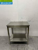HCB RVS Werktafel Tafel Basic-line 80 x 60 x 85 cm Horeca, Ophalen of Verzenden