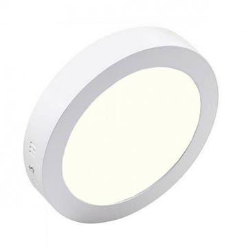 12W LED Downlight Opbouw Rond - Natuurlijk Wit 4200K, Mat Wi, Verzenden, Nieuw