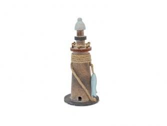 Vuurtoren Serie Old Rood/Blauw Maritiem 20 cm, Hobby en Vrije tijd, Knutselen, Nieuw