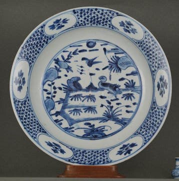Jiajing (1522-1566) - Schotel - Two Ducks and a Crow,