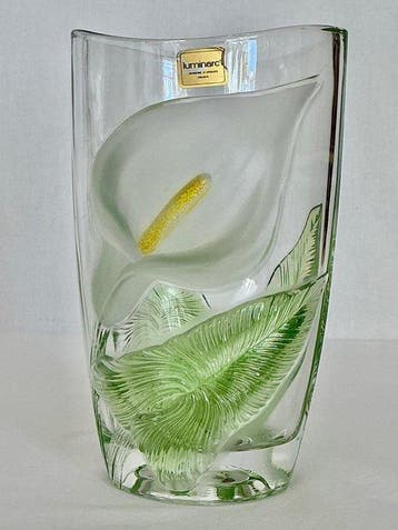 Verrerie d’Arques Luminarc France - Vase - Cristal clair, Antiek en Kunst