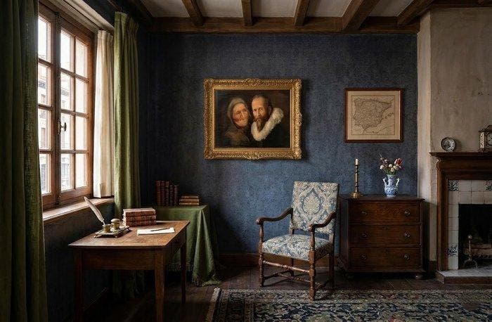 European School (c. 1900) - The Artist and his Mother (After, Antiquités & Art, Art | Peinture | Classique