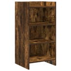 vidaXL Dressoir Gerookt eiken 40 x 36 x 80 cm Bewerkt hout, Verzenden, Nieuw