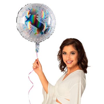 Helium Ballon Eenhoorn Dubbelzijdig 45cm, Hobby en Vrije tijd, Verzenden, Nieuw