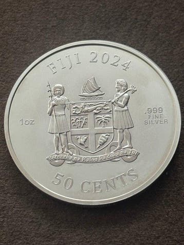 Fiji. 50 Cents 2024 1 oz (Zonder minimumprijs)