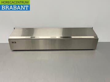 Porte-plateaux en acier inoxydable HCB GN avec couvercle 6 x, Articles professionnels, Verzenden