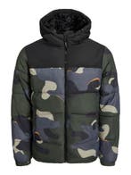 JACK&JONES D Heren Jas - Maat M JJCHILI PUFFER HOO (Jassen), Kleding | Heren, Jassen | Winter, Verzenden, Nieuw