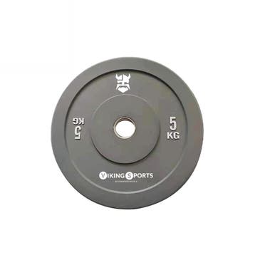 Bumper plate 5kg rubber | Premium | OP=OP, Sport en Fitness, Fitnessmaterialen, Ophalen of Verzenden, Nieuw, Armen, Halterschijven
