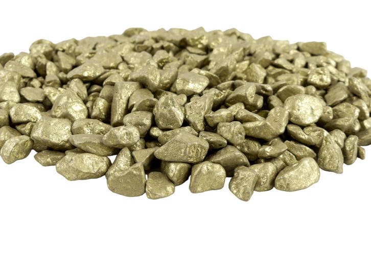 Deco Stenen 9-13mm - GOUD - Bodembedekking voor Bloempott..., Jardin & Terrasse, Plantes | Jardin, Enlèvement ou Envoi