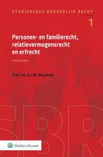Personen- en familierecht, relatievermogensrecht en erfrecht, Boeken, Verzenden, Gelezen