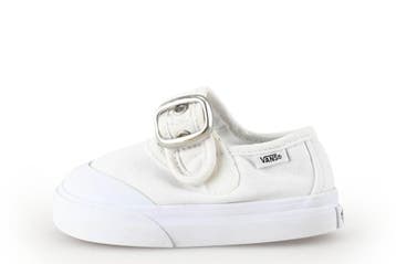Vans Instappers Meisjes in maat 19 Wit, Kinderen en Baby's, Jongen of Meisje, Schoenen, Zo goed als nieuw, Vans