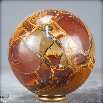 Zeer zeldzame Simbirzit - Sphere uit Ulyanovski, Rusland-