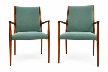 Fauteuil - Palissander - A pair of armchairs