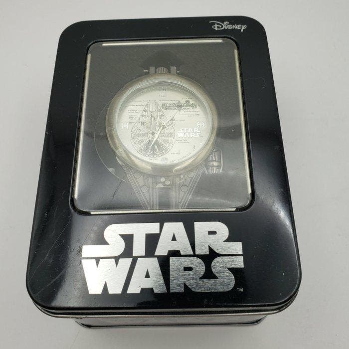 Star Wars - Millennium Falcon Pocket Watch Silver -New, Collections, Cinéma & Télévision