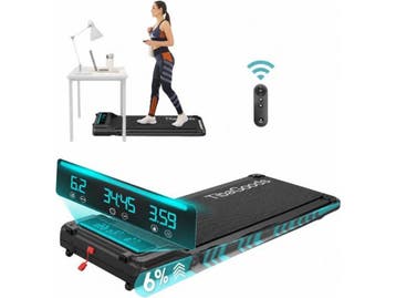 TibaGoods Loopband Inklapbaar - 1 t/m 6 km/h - 130kg, Verzenden, Zo goed als nieuw