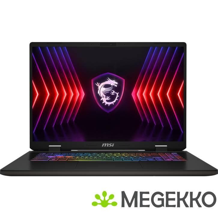 MSI Sword 17 HX B14VFKG-010NL Core i7 RTX 4060 Gaming Laptop, Computers en Software, Overige Computers en Software, Nieuw, Verzenden