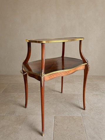 Étagère - Vintage Franse Louis XV-stijl twee-niveaus