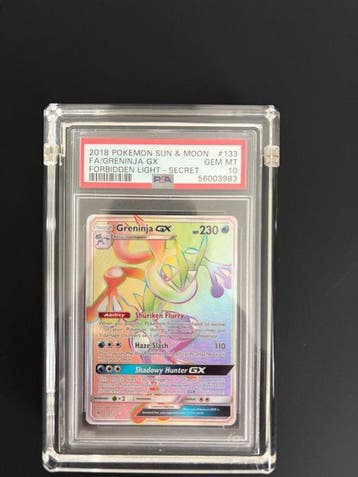 Pokémon Graded card 133/131 Secret rare - PSA 10 - Sun &