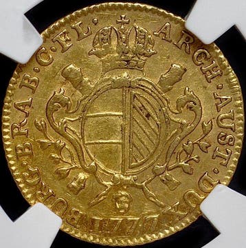 Oostenrijk-Nederland. 1 Souverain d’or Brussels Mint - 1777
